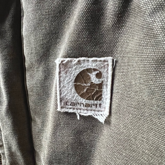 Vintage Men’s Carhartt Vest - Green / Grey - Sz XXL - Picture 2 of 5